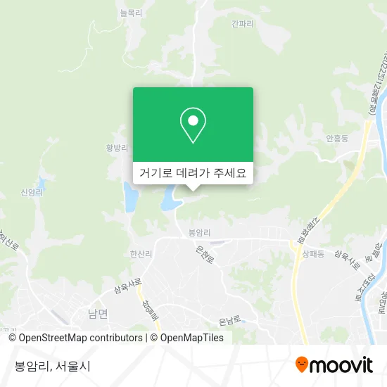 봉암리 지도