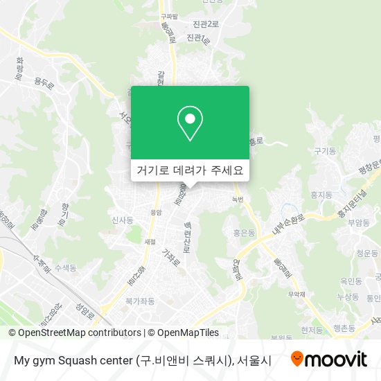 My gym Squash center (구.비앤비 스쿼시) 지도