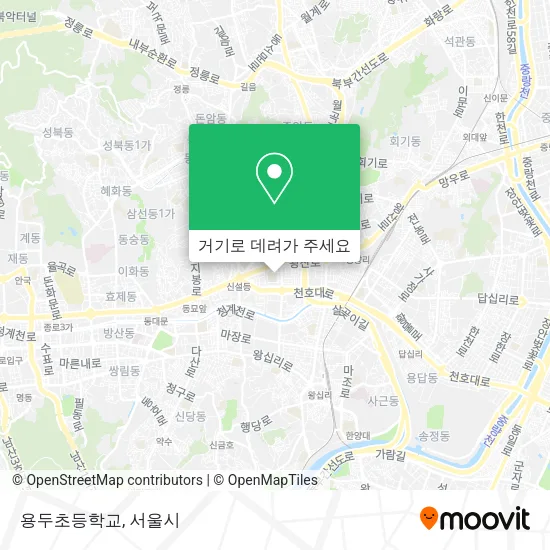 용두초등학교 지도