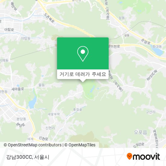 강남300CC 지도