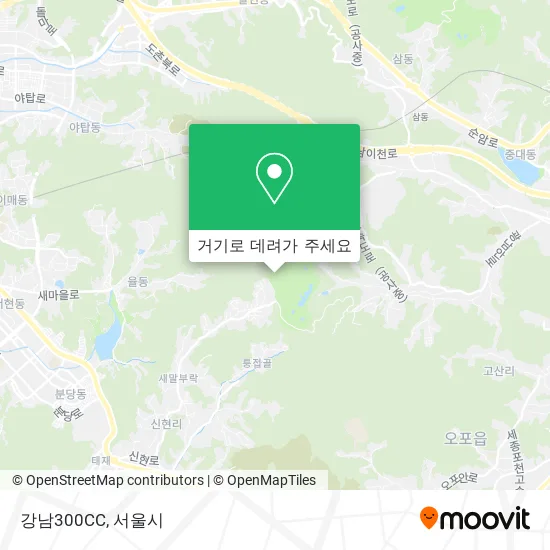 강남300CC 지도