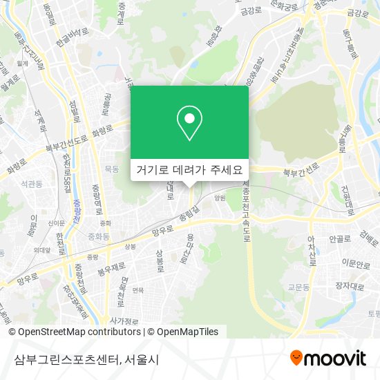 삼부그린스포츠센터 지도