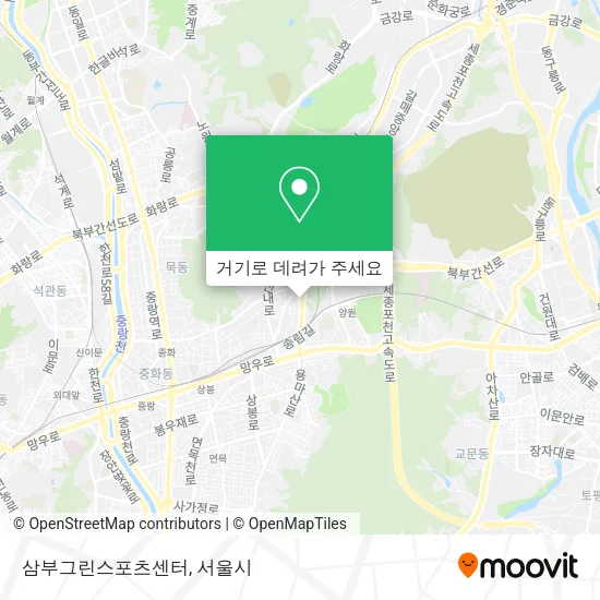 삼부그린스포츠센터 지도