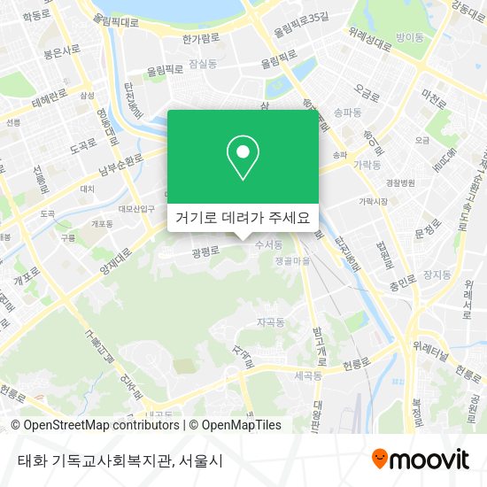 태화 기독교사회복지관 지도