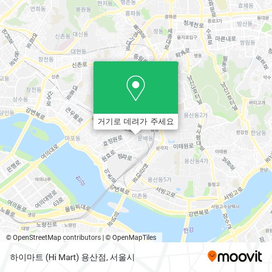 하이마트 (Hi Mart) 용산점 지도