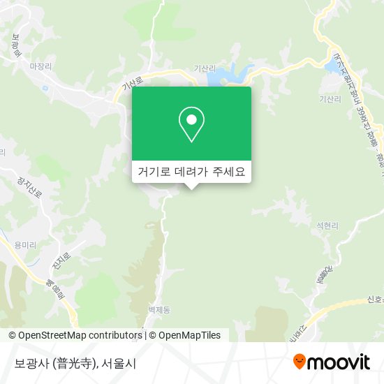 보광사 (普光寺) 지도