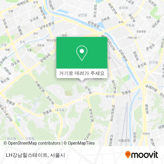 LH강남힐스테이트 지도