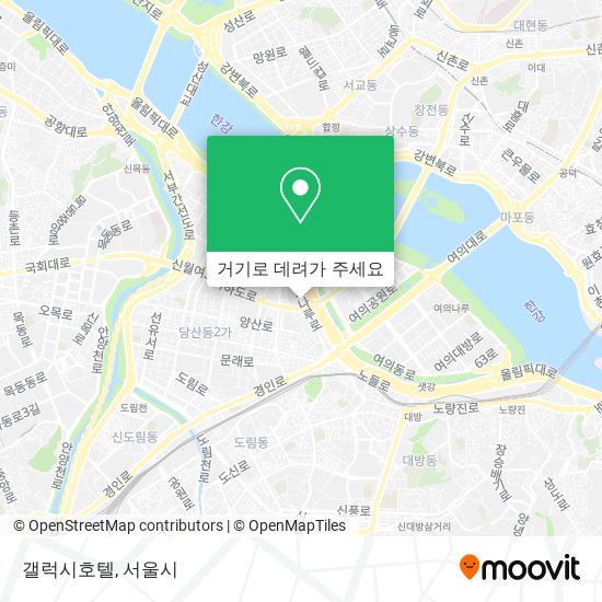 갤럭시호텔 지도