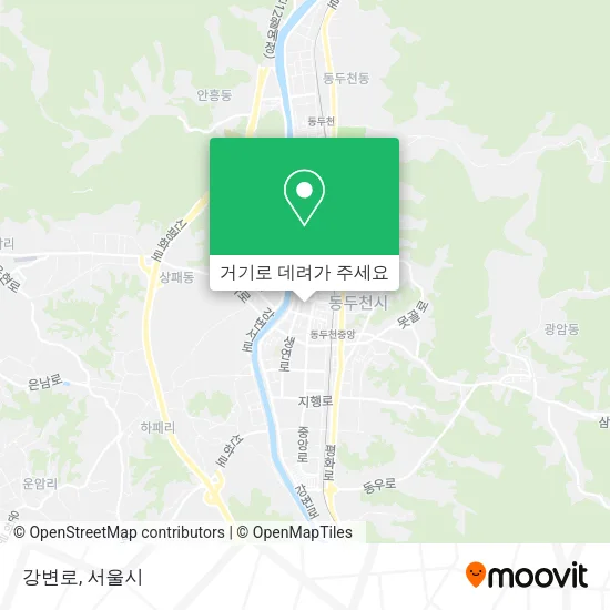 강변로 지도