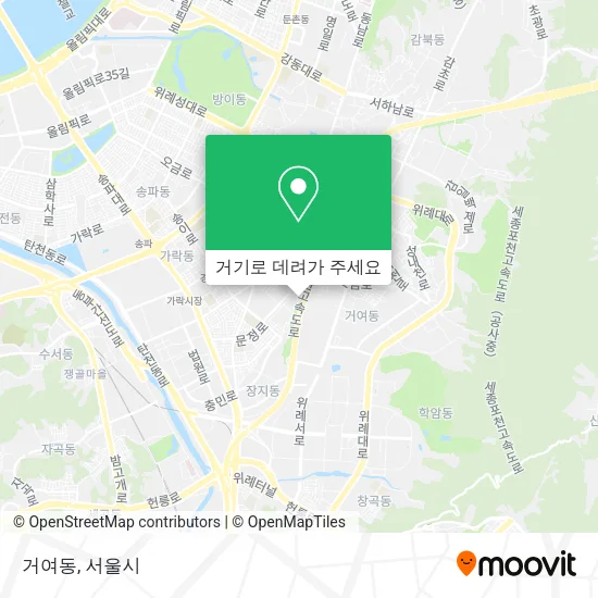 거여동 지도