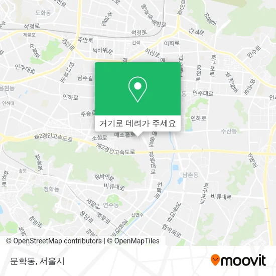 문학동 지도