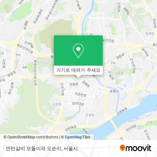 연탄갈비 오돌이와 오순이 지도