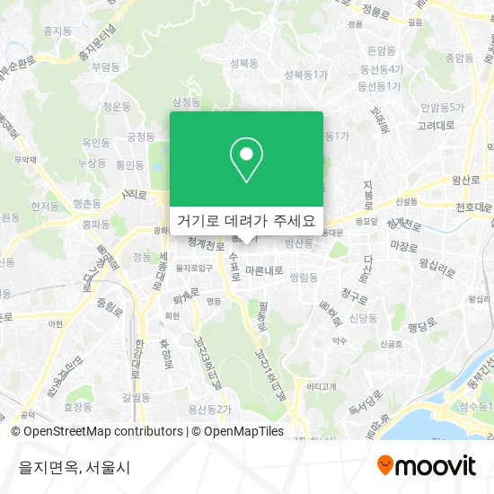 을지면옥 지도