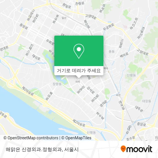 해맑은 신경외과.정형외과 지도