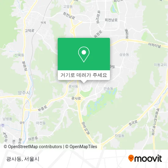 광사동 지도