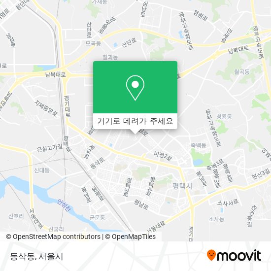 동삭동 지도
