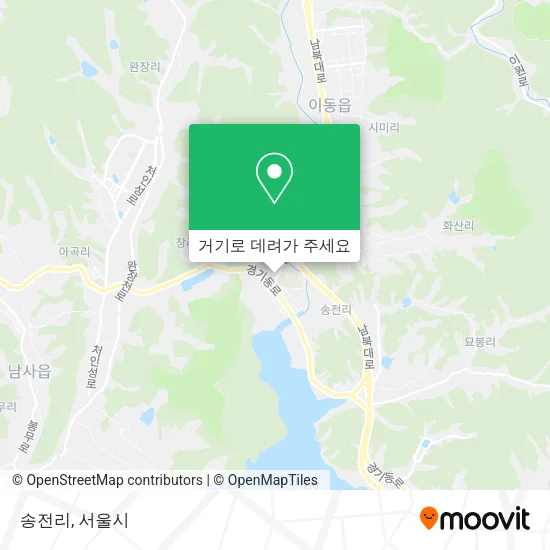 송전리 지도
