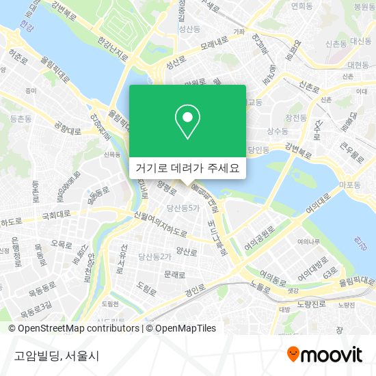 고암빌딩 지도