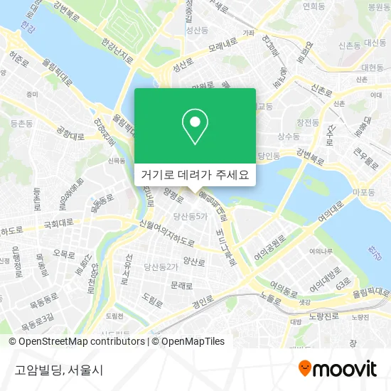 고암빌딩 지도