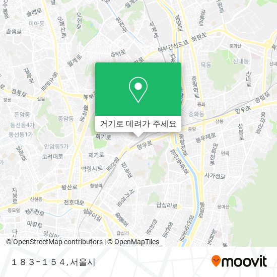 １８３−１５４ 지도