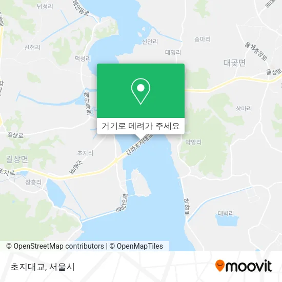 초지대교 지도