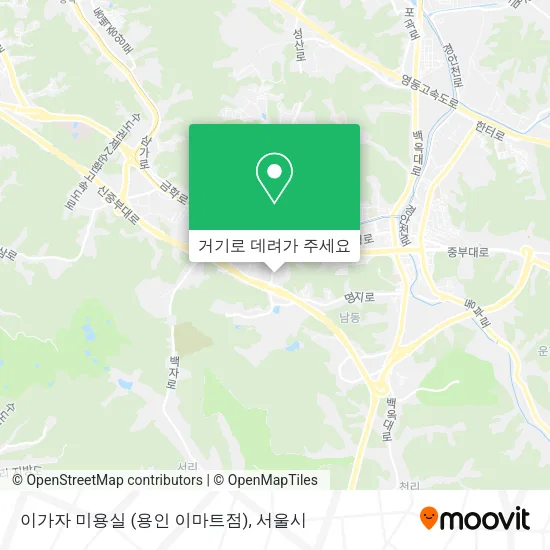 이가자 미용실 (용인 이마트점) 지도