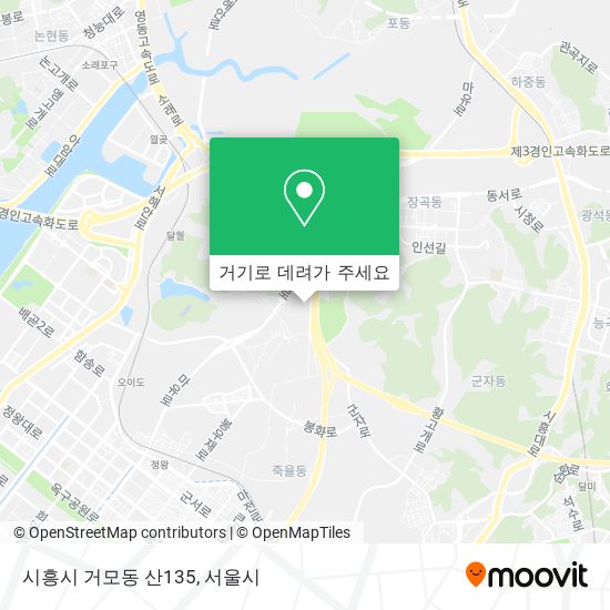 시흥시 거모동 산135 지도