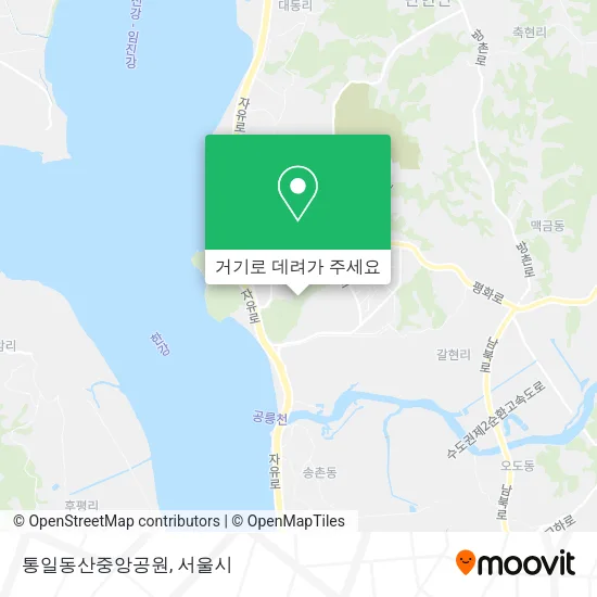 통일동산중앙공원 지도