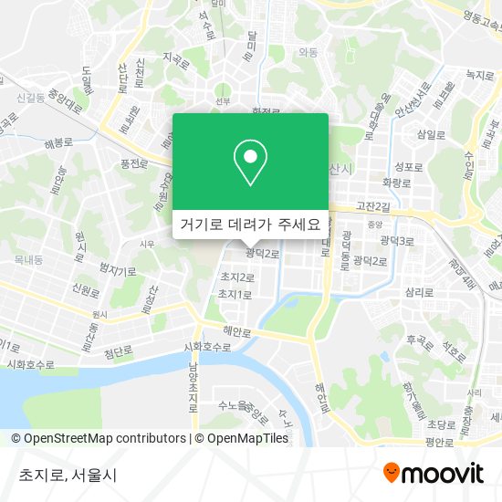 초지로 지도