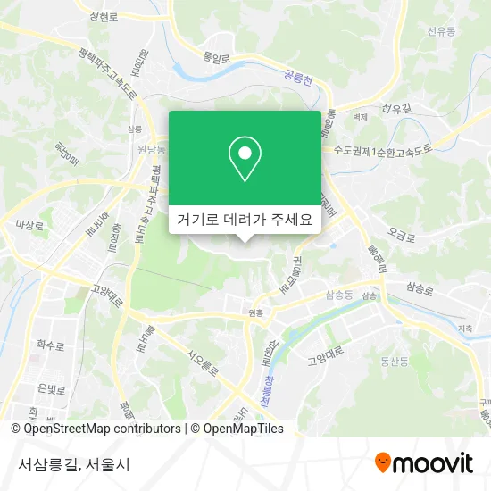서삼릉길 지도