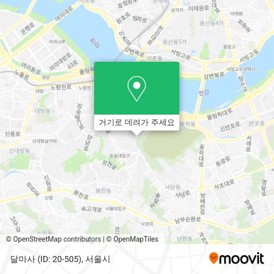 달마사 (ID: 20-505) 지도