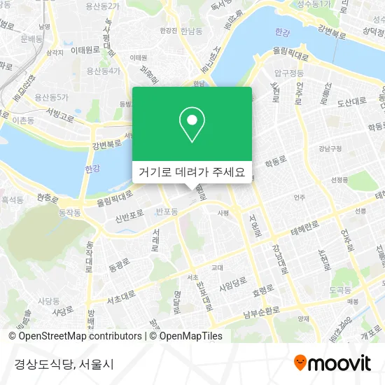 경상도식당 지도