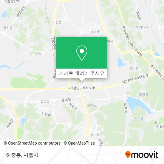 하중동 지도