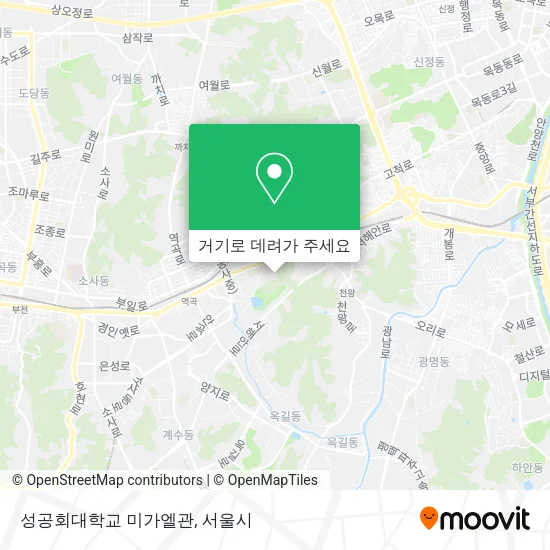 성공회대학교 미가엘관 지도
