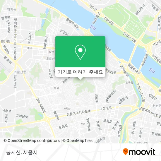 봉제산 지도