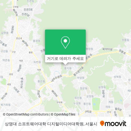 상명대 소프트웨어대학 디지털미디어대학원 지도