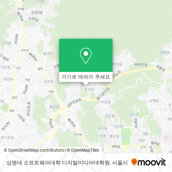 상명대 소프트웨어대학 디지털미디어대학원 지도