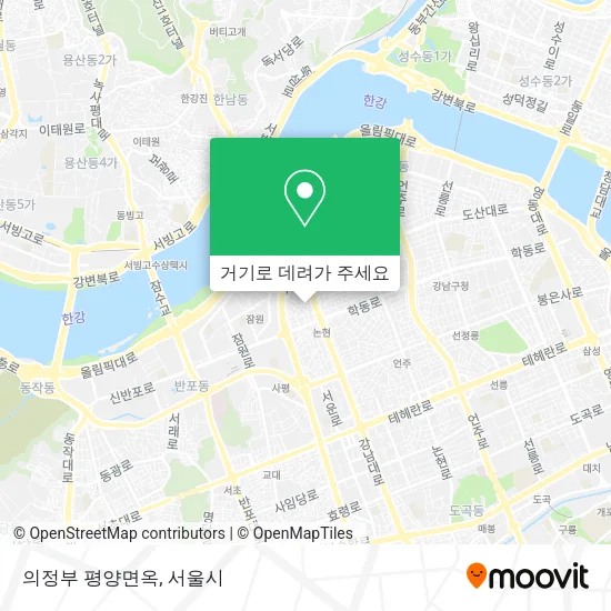 의정부 평양면옥 지도
