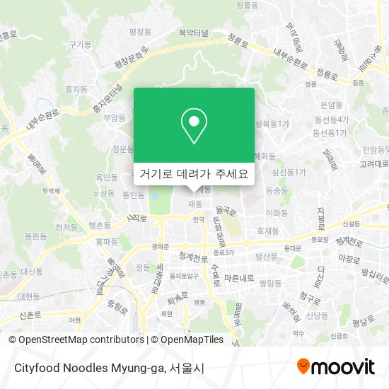 Cityfood Noodles Myung-ga 지도