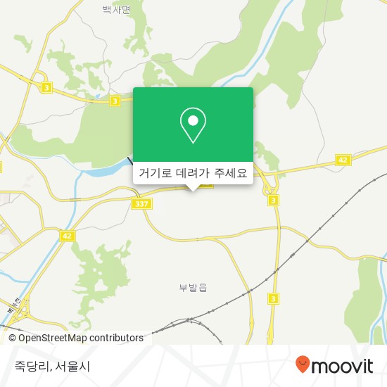 죽당리 지도