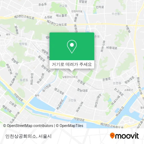 인천상공회의소 지도