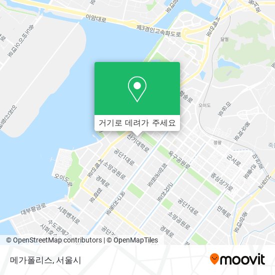 메가폴리스 지도