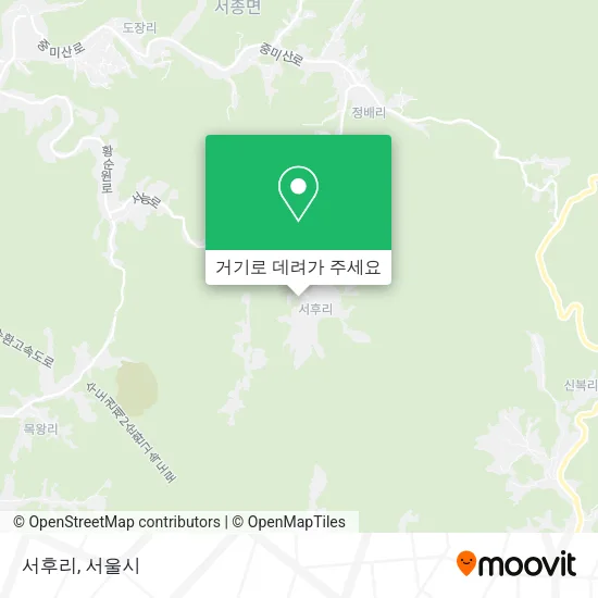 서후리 지도