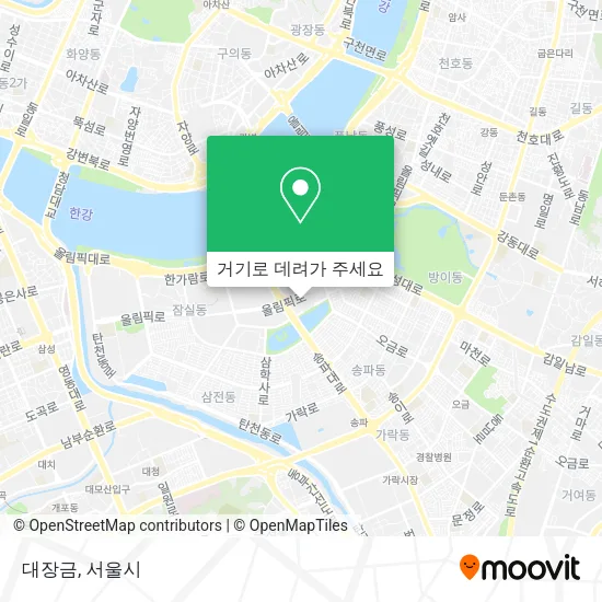대장금 지도