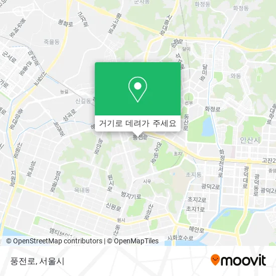풍전로 지도