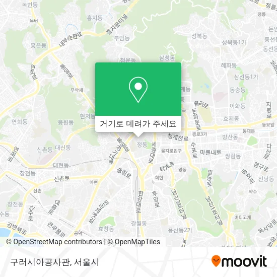 구러시아공사관 지도