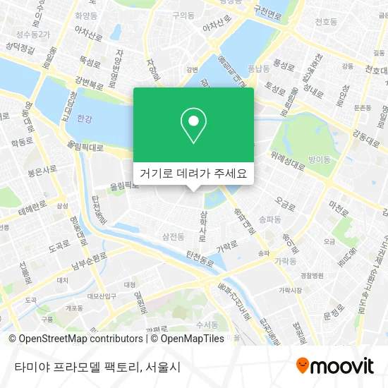 타미야 프라모델 팩토리 지도