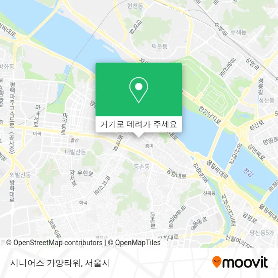 시니어스 가양타워 지도