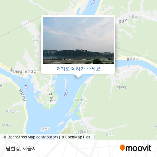 남한강 지도