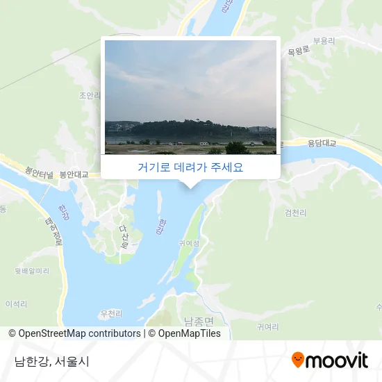남한강 지도